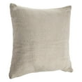 thumbnail image 2 of LR Home Gavin 18" x 18" Cream Solid Cotton Adult Decorative Throw Pillow Cover, 2 of 7