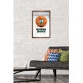 thumbnail image 2 of NBA Boston Celtics - Drip Ball 20 Wall Poster, 14.725" x 22.375", Framed, 2 of 3