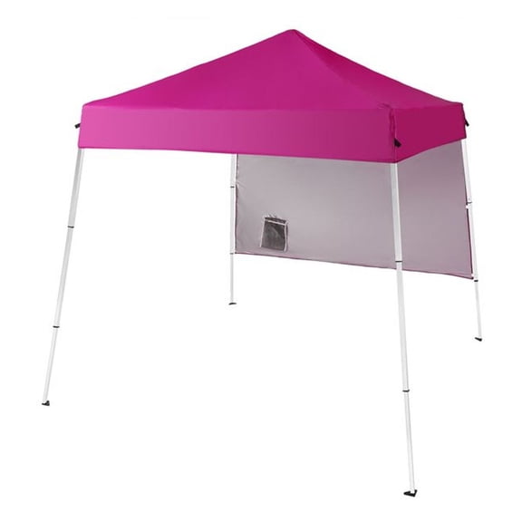 6x6ft Canopy Tent Pink, Outdoor Portable Gazebo