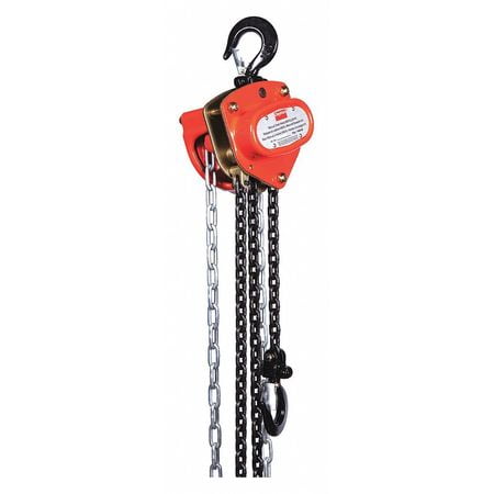

Manual Chain Hoist 1000 lb. Lift 8 ft.