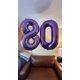 thumbnail image 4 of Globos con números Enyeopd de 40 cm, color morado, para decoración de cumpleaños, 4 of 6