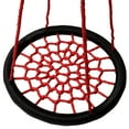 thumbnail image 3 of Gorilla Playsets Extra Large Red Orbit Net Swing, 3 of 7