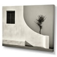 thumbnail image 2 of Designart "Horizon With Black And White Beach House" Coastal Windows Wall Art Prints, 2 of 7