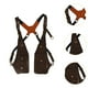 thumbnail image 5 of Bolso bandolera de piel sintética para axilas, ideal para fiestas medievales al aire libre. Marrón, 5 of 7