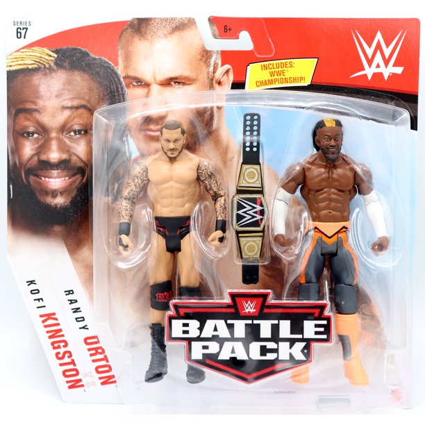 Kofi Kingston Randy Orton Wwe Battle Packs 67 Walmart Com