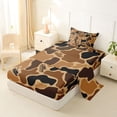 thumbnail image 2 of Feelyou Plane Camo Twin Sheet Sets for Boys, Rustic Camouflage Bedding for Bedroom, Brown, 3-Piece, 2 of 5