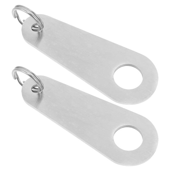 2pcs Titanium Steel Motorcycle Bell Hanger Bell Keyring for Bikers Stylish Accessory for Motorcycles Metal Motor Bell Hanger