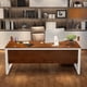 thumbnail image 2 of Work Study Office Desk Organizer Standing Ergonomic Office Desk Student Accessories Luxury Mesa Escritorio Home Furnitures My Lux Decor Round, 2 of 23