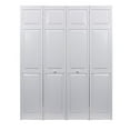 thumbnail image 2 of LTL Home Products SEAPF64 Seabrooke Porte Intérieure à Panneaux Surélevés en PVC à Deux Volets (Lot de 2), 78,625 Pouces x 31,5 Pouces, Blanc, 2 of 5