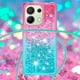 thumbnail image 4 of Funda para Xiaomi Redmi Note 13 4G Brillantina Líquida Divertida Reluciente y con Cristales en Movimiento Cuerpo Cruzado con Cordón Ajustable, 4 of 5