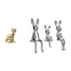 thumbnail image 1 of Figura de escritorio,Estatua de gato en estante,escritorio,oficina,decoración del hogar,Figura decorativa de escritorio de cerámica para decoración del hogar,Escultura de figura,Estatua, 1 of 8