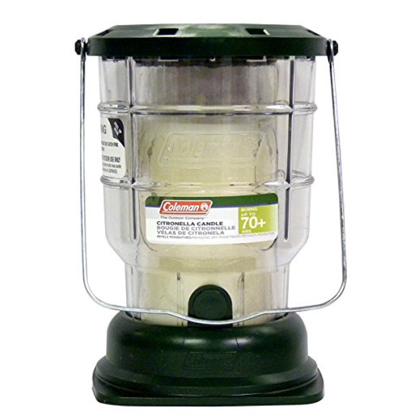 Coleman Citronella Candle Outdoor Lantern 70+ Hours, 6.7 Ounce