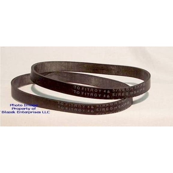 (Ship from USA) Dirt Devil Royal 2 pack Vacuum Cleaner Belts Type 4, 5 FeatherLi