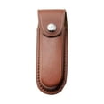 thumbnail image 3 of Estuche de cuero para cuchillos, funda para navajas, funda para cuchillos pequeños y cinturón. L Marrón, 3 of 9