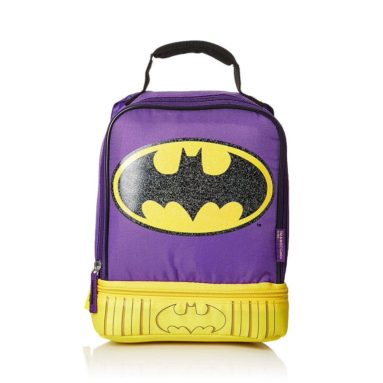 Batman Dual Lunch Box with Cape