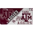 thumbnail image 1 of Texas A&M Aggies Metal License Plate, 1 of 1