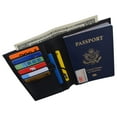 thumbnail image 5 of New Leather Travel Passport Holder Wallet For Men and Women Unisex RFID Blocking, 5 of 18