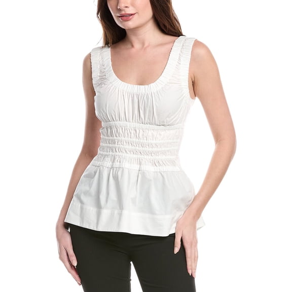 Proenza Schouler womens Gathered Tank Top, 2