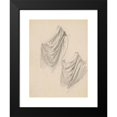 thumbnail image 2 of Józef Simmler 14x18 Black Modern Framed Museum Art Print Titled - Study of Moses’ Robe to the Painting ‘Immaculate Conception of the Blessed Virgin Mary’ (1864), 2 of 5
