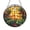 Acrylic 3.5 Inch, variant on Garden Greenhouse Stained Glass Style Suncatcher Panel, Decorative Botanical Window Hanging Art, Floral Plant Inspired Glass Ornament for Indoor Garden Decor