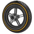 thumbnail image 4 of Rubber Rear Wheel Tyre Hub, High Toughness Durable Rear Wheel Tire Hub Set Shock Resistant  For Maintainence Yellow, 4 of 8