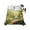 DarkGreen Yellow Orange, variant on Twin Flat Sheet 66"x96", Mushroom Forest Soft Lightweight Bedding Flat Sheets Only, Green Fantasy Cottage Vintage Plant Lake Brushed Microfiber Top Bed Sheet, Breathable StainResistant Bedsheets