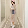 thumbnail image 3 of Imperméable en Plastique Eva pour Femmes Imperméable de Voyage pour Filles Poncho Adulte Camping Randonnée, 3 of 7