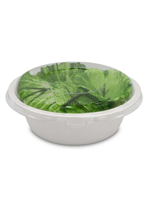 Responsible Products Classic Recycled PET Bowl Lid for 16 Ounce Bowl -- 400 per case