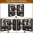 thumbnail image 6 of Homieasy 87.2" Large Corner Closet Organizer - 3 Sets with 4 Drawers, 4 Rods & Heavy-Duty 2000+ lbs Capacity, Black, 6 of 7