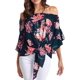 thumbnail image 2 of Sexy Tops sin Espalda con Nudo de la Cintura Blusa de Verano para Mujer A-Azul M A-Azul M Xishao ropa, 2 of 2