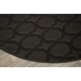 thumbnail image 2 of Garland Rug Sparta Solid Mocha 7'6"x7'6" Round Geometric Indoor Area Rug, 2 of 5
