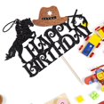 thumbnail image 4 of Cake topper Qertesl vaquero western con brillo 11 x 17 cm, 4 of 4