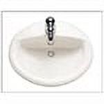 American Standard Aqualyn Self-Rimming Bathroom Sink in Bone