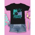 thumbnail image 3 of Pisces Zodiac Graphic - Twin Fish Retro Art Design Youth's T-shirt, 3 of 4