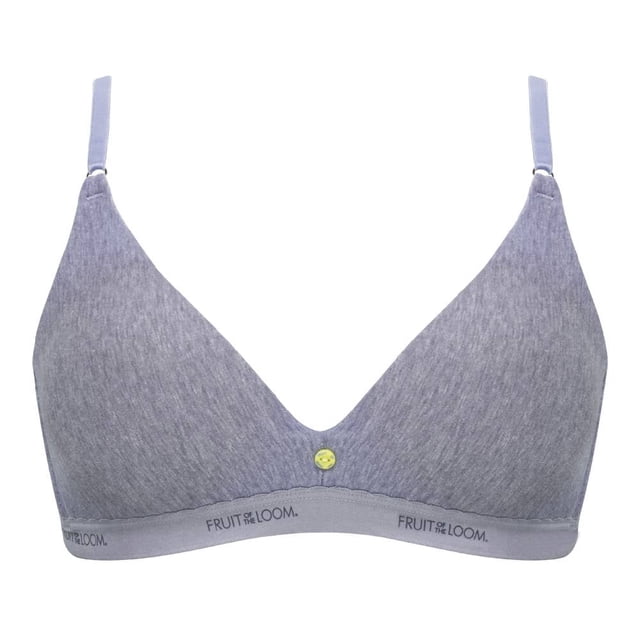 Brasier Fuit Of The Loom sin Varilla Gris Talla 38B