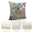 thumbnail image 4 of Chilfamy  Ocean Starfish Throw Pillow Cover, Summer Sea Cushion Case Decoration for Sofa Couch Multi-Size, 4 of 5