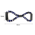 thumbnail image 2 of YSTINNG Figure 8 Resistance Band,8 Shaped Yoga Pulling Rope Exercise Bands for Arms Back Shoulder Neck Stretching Yoga Bands Exercise Loop A311-001, 2 of 3