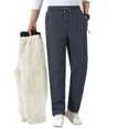 thumbnail image 3 of uikmnh Mens Sweatpants Men's Winter Casual Lined Training Pants with Windproof Warm Comfort Fit for Outdoor Activities and Daily Solid Color Size:L, 3 of 6