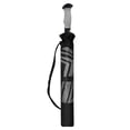 thumbnail image 2 of 56 folding golf umbrella, with double canopy windproof frame design, rubber spray handle, and mesh carrying case, 2 of 5