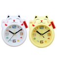 thumbnail image 2 of Reloj de animales de la suerte de dibujos animados, reloj de mesa silencioso, sala de estar, dormitorio, decoración del hogar, accesorio, regalos de Navidad Inevent JJ22015-01, 2 of 6