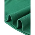 thumbnail image 5 of INSPIRE CHIC Summer Tiered Dress for Womens Notch Neck A-Line Flowy Knee Length Dresses XL Dark Green, 5 of 6