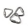 thumbnail image 3 of Flomore M8 Delta Quick Link 304 Stainless Steel Triangle Quicklink Chain Connector Screw Lock Carabiner Pack of 3, 3 of 4