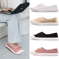 thumbnail image 2 of HARVEST LAND Slip-On Canvas Shoes for Women-Fashion Low-Top Flat Loafers with CloudFoam Insole, 2 of 10