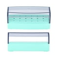 thumbnail image 4 of 18 Holeros Caja de Limpieza Case Burs Bloqueo Herramiente de Dentista Autoclavable Greens015c, 4 of 7