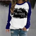 thumbnail image 1 of 2023 Chandail en Molleton de Mode pour Femmes 50 % de Rabais Liquidation T-shirt Imprimé Manches Longues Blouse Col Rond Hauts Décontractés Chandail en Molleton, 1 of 5