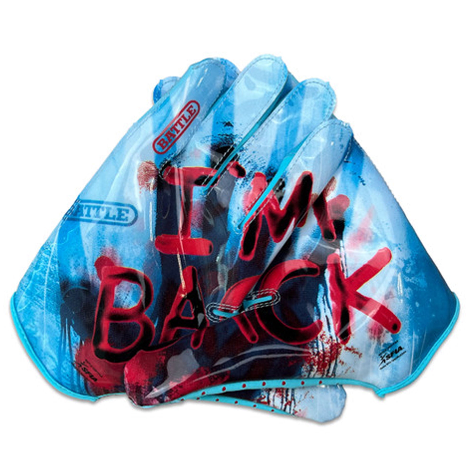 Battle Sports Adult "I'm Back " Doom Speed Receiver Football Glove - Small