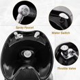 thumbnail image 5 of KIGOTY Beauty Salon Shampoo Chair, Spa Bed Shampoo Chair, Faux Leather Massage Chair, Shampoo Bed, Black, 5 of 6