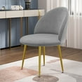 thumbnail image 5 of KERISTY Silver fox velvet fabric elastic home hotel dining chair duckbill chair cover, 5 of 7