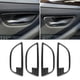 thumbnail image 1 of Cubierta De Manija De Puerta Interior De Fibra De Carbono, Accesorios De Coche, Calcomanía De Panel De Manija De Puerta Impermeable Compatible Con Bmw 5 Series F10 Sweethay VI011288-00, 1 of 6