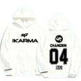 thumbnail image 4 of Kpop Stray Kids SKZ Karma Merch Hoodie – Unisex White Harajuku Sweatshirt Streetwear Hip Hop Pullover Hooded STAY Fan Support Outfi, 4 of 9